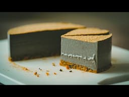 No bake｜Black Sesame Soybean Powder CheeseCake｜Ohyoo Cooking