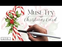 Make This Christmas Memorable! 🥰 Unique, Hand-Painted Watercolor Cards that Loved Ones Will Cherish!