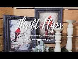 Simple Thrift Flips • Trash to Treasure • Upcycled Decor • Christmas Decor