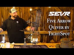 Sevr Max Grip Five Arrow Quiver By TightSpot