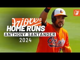 All 44 Anthony Santander Home Runs from 2024 | Silver Slugger Finalist | Baltimore Orioles