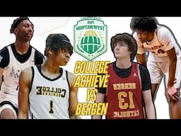 HOOPTOBER! TOP NJ RECRUITS FACE OFF! COLLEGE ACHIEVE VS BERGEN