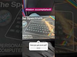 Heading on home, but not alone! #thespectrum #zxspectrum #retrogaming #8bit