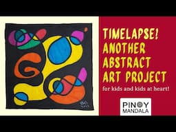 Abstract Art for Kids | Easy abstract art project for kids and kids at heart