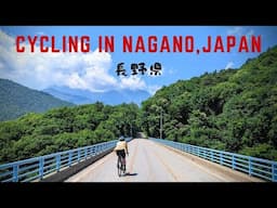 Relaxing summer bike ride in the Japanese countryside