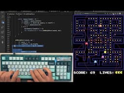 ASMR Programming - Coding Pacman - No Talking