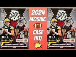 2024 Panini Mosaic Football Blaster Boxes ** Case Hit!! + Tops Rookies! **