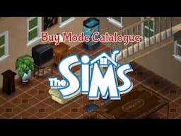 Retro Review: The First Generation of The Sims Buy mode!