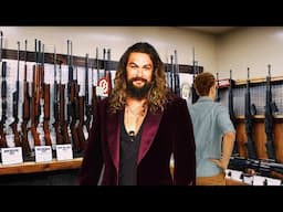 Jason Momoa Walks Into A Gun Store... Just Watch What Happens Next, It's A Miracle