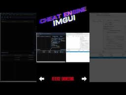 Cheat Engine IMGUI? Coming soon! #cheatengine #imgui