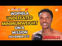 Minimumweight Siyamthanda Wophela looking towards an SA Title shot in 2025 | Fights Nov 23 Boxing 5