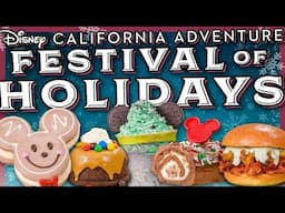 10 BEST Festival of Holidays 2024 Foods at Disney California Adventure