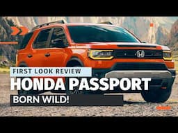 2026 Honda Passport First Look Review: Rugged Design, Off-Road Capabilities, and Tech Features