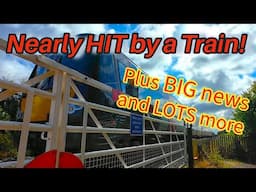 Nearly Hit by a Train!