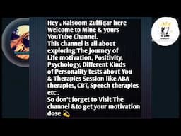 Must watch this Channel for Psychology Content