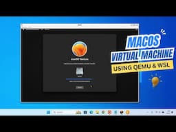 Create a macOS Virtual Machine on Windows PC [using QEMU]