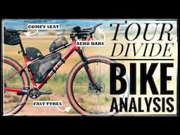 The Fastest Bikes of the Tour Divide Ultra Race (4,300km Non-Stop)