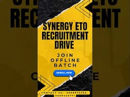 Synergy ETO Recruitment Drive