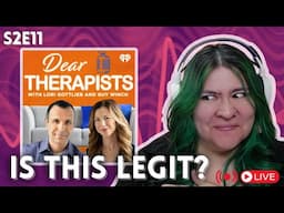 Is the Dear Therapists Podcast Legit? | Therapist Reacts Live