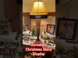 Impressive display of The Christmas Story #leglamp #christmas #christmasstory