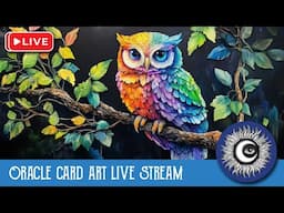 November Oracle Card Painting, Art Witch Wednesday Live Stream - Magical Crafting