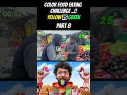 Colorful A to Z Food Challenge | Eating Every Color of the Rainbow