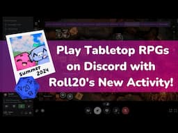 Play D&D and Other RPGs in Discord with Roll20 Activity