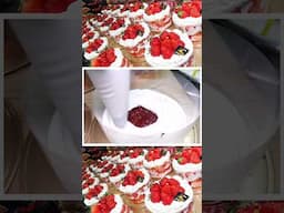 Strawberry HEAVEN !!! FRESH Strawberry Cake Making Recipe #ASMR