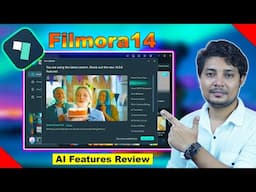 Filmora14 All New AI Feature & New Tools Filmora14 Video Editor Bangla Tutorial