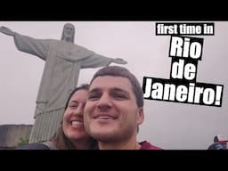 touring Rio de Janeiro, Brazil | we saw Christ the Redeemer! there were monkeys involved