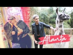 Our Getaway Trip to Atlanta! ❤️(WE STAYED AT A LLAMA FARM) *Dreamhack Vlog*