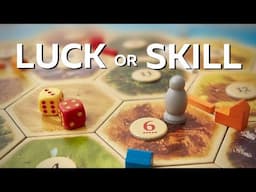 Is "CATAN" Strategy or Luck?