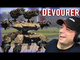 War Robots new Spider Titan: DEVOURER Gameplay