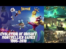 Evolution of Ubisoft Montpellier Games 1995-2019