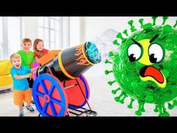 Oliver's CRAZY Adventure Against Viruses!