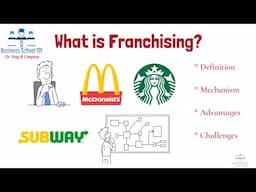 What is Franchising? | From A Business Professor