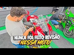 PARECE QUE NUNCA FOI FEITO REVISÃO NESSA BMW S1000RR