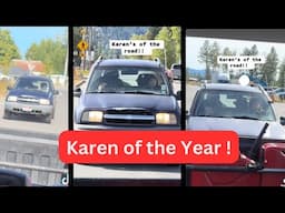 Karen honks her horn for miles !