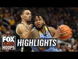 No. 6 Purdue Boilermakers vs. No. 15 Marquette Golden Eagles Highlights | FOX College Basketball