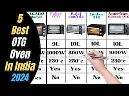 Top 5 Best OTG Oven Under 3000 In India 2024 | Best OTG Oven in India 2024