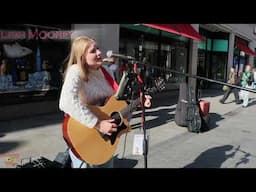 Leah Mooney and her Incredible Cover of Hallelujah wow a mind blowing performance live on Grafton ST