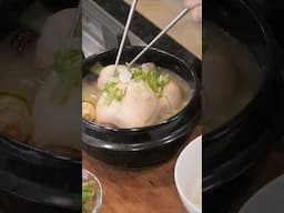 Ginseng chicken soup! Watch the full video for more. #chickenrecipe #chickensoup  #koreanfood