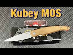 Kubey MOS liner lock flipper knife.  Hydra design !!