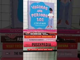 Period books for your first period to your last and everything in between #shorts