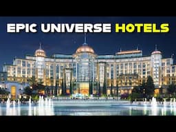 What are the Epic Universe Hotels? - Grand Helios, Stella Nova, Terra Luna Overview