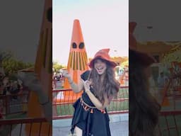 cozy cone witch outfit for cars land 🧡🏁✨ #carsland #cozycone #disneyhalloween #disneystyle