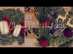 *New* Christmas Decor Haul 2024 | Traditional Christmas Finds