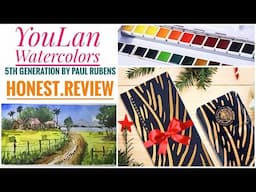 Best cheap artist grade watercolor set? YouLan - Paul Rubens 5th Generation paints REVIEW