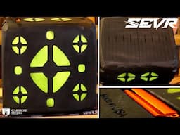 Sevr 21 Inch HD Archery Target with Easy-Pull Foam