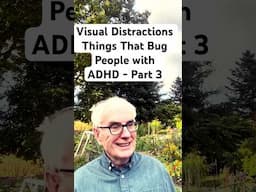 Things that bug people with ADHD #3 -  Visual distractions #adhdrelatable #adhdprobs